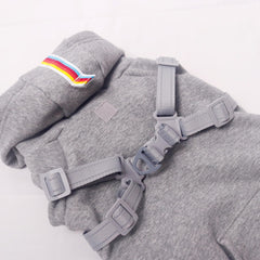 Furmate dog hoodie plush fleece interior delivers cozy warmth