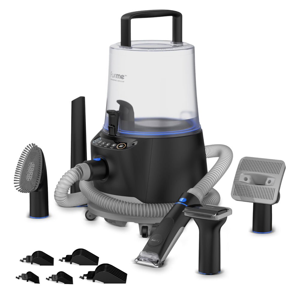 FURME Original grooming vacuum front view for easy home pet care