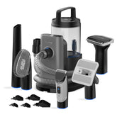 FURME Original pet grooming vacuum kit shows strong suction power for efficient pet hair removal.