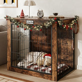 FurnPulse Dog Crate End Table assembly enables easy setup