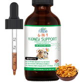 FURIEND kidney-support bottle shown for pets, supporting hydration and kidney health.