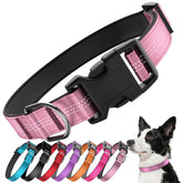 Furrigo reflective-dog-collar-buckle for safer night walks and quick emergency release.