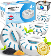 FurryPlanet filter element pack for fountain-stainless keeps pet water stations clear.