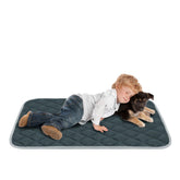 FurryBaby dog bed mat with soft fleece and 2 cm padding for cozy sleep.