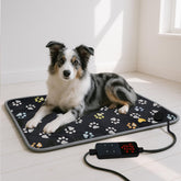 Furrybaby large dog heating pad with extended wire enables flexible placement for cozy bonding