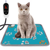 Furrybaby pet heating pad with extended wire enables flexible placement.