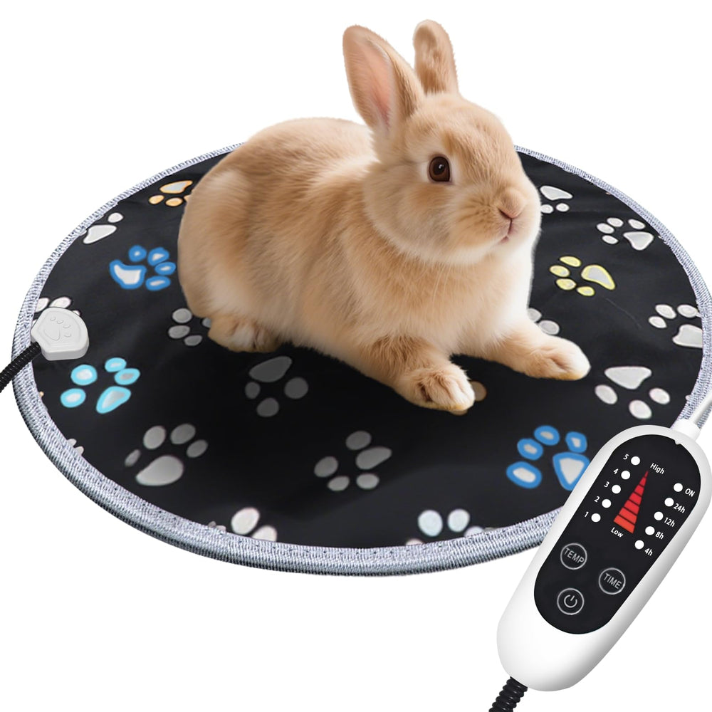 furrybaby pet heating pad round 12in provides cozy warmth for pets during naps