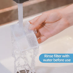 Furrybaby pre-filter sponges included with carbon filters.