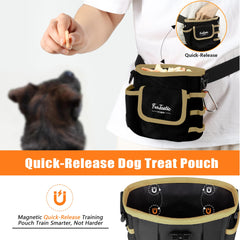 FurtasticFinds dog-treat-pouch-four-storage-spaces keeps essentials organized during training sessions.