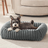 FURTIME dog bed neck pillow boosts head support for restful sleep.