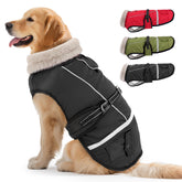 FURTIME dog coat windproof-waterproof exterior protects during harsh winter outings