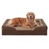 FURTIME Orthopedic Bed large dog foam shows high-density support for joints and restful sleep
