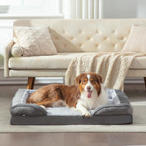 FURTIME orthopedic dog bed foam close-up showing supportive comfort