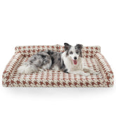 FURTIME orthopedic-dog-bed-memory-foam closeup showing joint-supporting comfort.