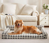 FURTIME orthopedic bed memory-foam closeup showing joint support for comfortable rest