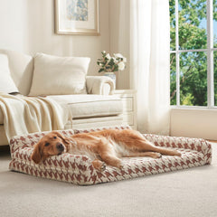 FURTIME soft-plush-memory-foam bed for warm, cozy naps.