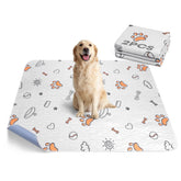 FURTIME washable dog pee pad 2-pack 34x36 with fast absorption and leak protection.