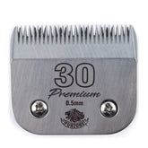 FURZONE 30 blade closeup in Japanese steel emphasizes durability for long grooming sessions.