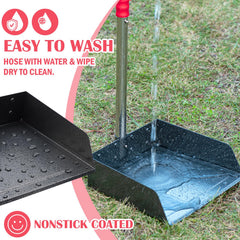 FUSBUNTY clip-on tray detail shows secure attachment during use.