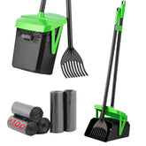 FUSBUNTY pooper scooper swivels for quick, tidy yard cleanup