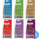 Fussie Cat Goat Milk Puree tubes collection, inviting bite-sized treats and meal-time variety for cats.