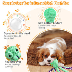 Fuufome toy features thicker stitching for enhanced durability during chews.