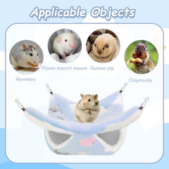 Fuzzivator rat bed fleece-soft delivers warm, comfortable napping nook for pets