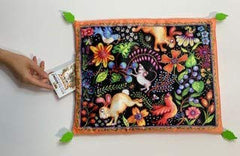 FUZZU Sweet Spot Kitty Carpet catnip-activation highlighting natural attraction and interactive fun.
