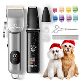 FuzzyFix dog grooming kit full setup for convenient home grooming