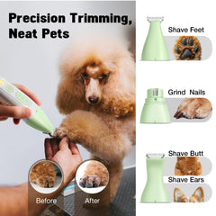 FuzzyFix dog grooming kit nail-grinder safe at-home nail maintenance