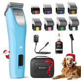 FuzzyFix professional dog clippers cordless design for quiet, flexible grooming sessions.