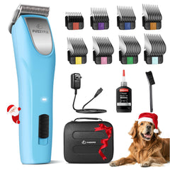 FuzzyFix professional dog clippers cordless design for quiet, flexible grooming sessions.
