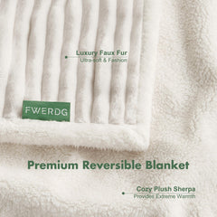 FWERDG machine washable dog blanket ready for cold water wash