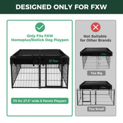 FXW Exclusive Mesh Top Cover front closeup highlights reinforced seams
