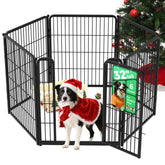 FXW Homeplus Unleashed playpen front view showing sturdy frame for safe indoor play