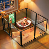 FXW Pawadise indoor pen assembly view shows quick, tool-free setup for containment.