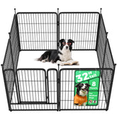 FXW Rollick playpen setup demonstrates easy indoor assembly for busy pet parents.