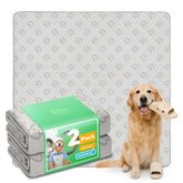 FXW washable dog pee pad with a thick absorbent layer keeps playpen areas dry