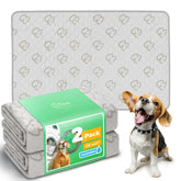FXW Washable Pee Pad with absorbent layer soaks up spills in busy playpens.