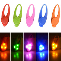 Fylarfly LED dog collar light pack view shows bright visibility for night walks