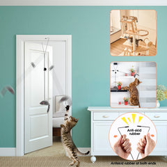 FYNIGO simulation mouse with soft surface and rustling sound invites hunting play.