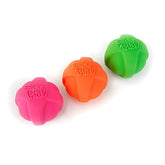 FYNORI Dura Play Ball close-up shows durable latex for indoor fetch.