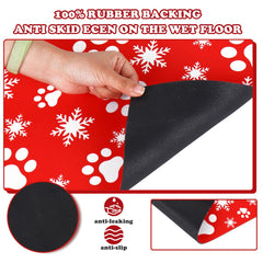 FYSUIMU easy-clean pet mat maintains vibrant color after washing