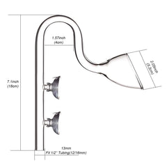 FZONE lily pipe adjustable flow ring balances surface skimming and intake.