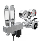 FZONE Pro Series CO2 regulator front view for stable delivery