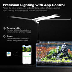 FZONE Solo Series Nano LED light app control enables precise brightness and color.