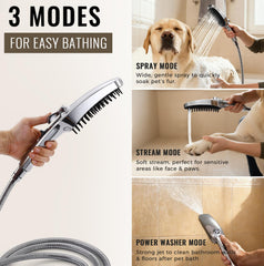 G-Promise pause mode — conserve water while lathering with a simple thumb control