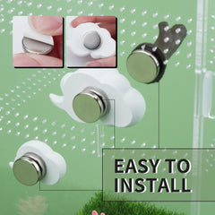 GAGILAND magnets enable simple magnetic mounting in enclosures