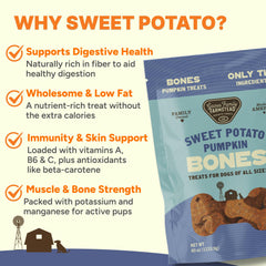 Gaines Family Farmstead dog bones digestible formula supports healthy digestion and regularity