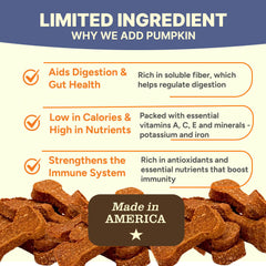 Gaines Family Farmstead dog bones soft texture highlights easy chewing for sensitive stomachs